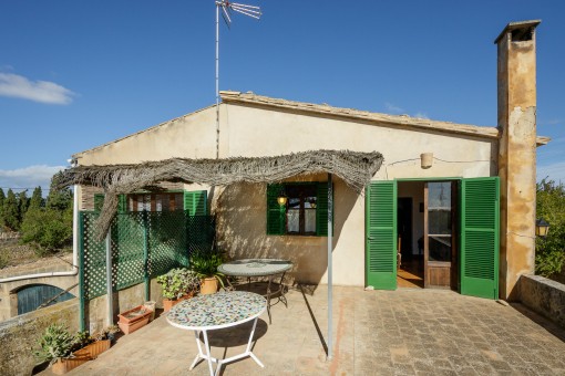 Spacious terrace