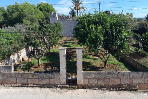 Building plot on the outskirts of Manacor although very close to the centre of the town