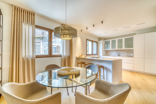 Elegant dining area