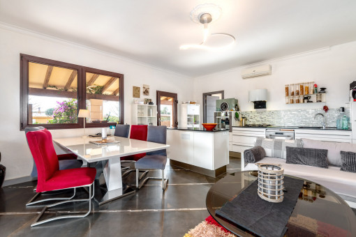 Open modern kitchen