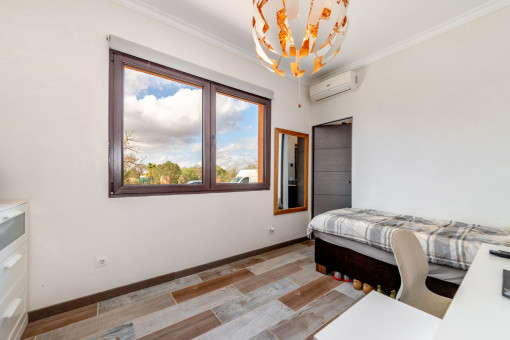 One of 4 bedrooms