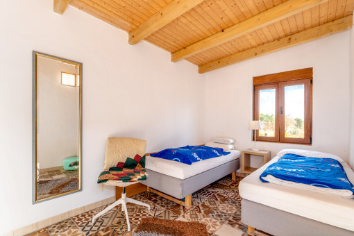 One of 4 bedrooms