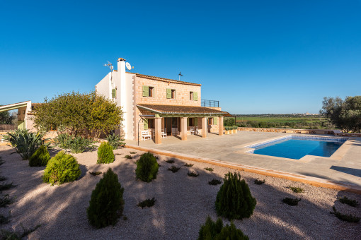 Exterior view of the finca