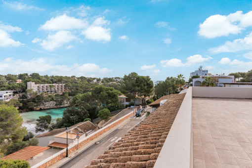 Large roof top terrace