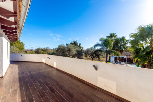 Balcony with a view