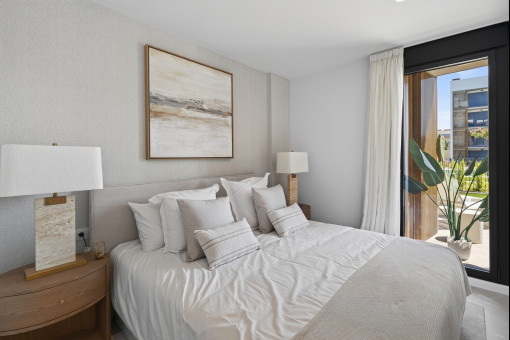 Elegant double bedroom