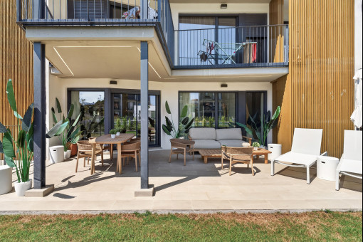 Garden apartment