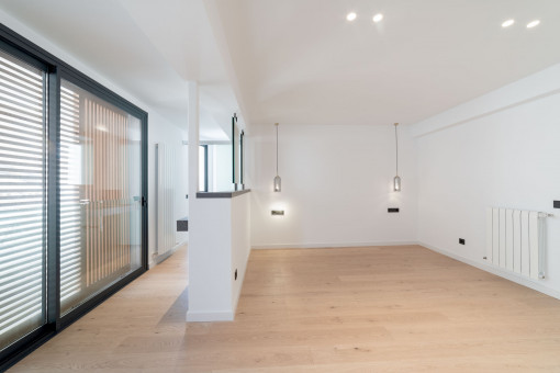 Master bedroom with dressing area