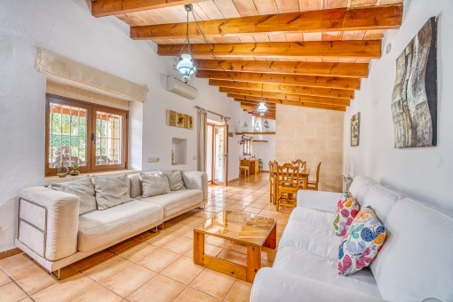 Living and dining area