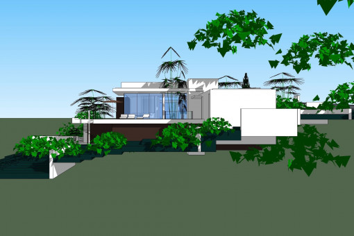 Exterior view of the project