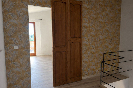 Third bedroom upstairs with private balcony