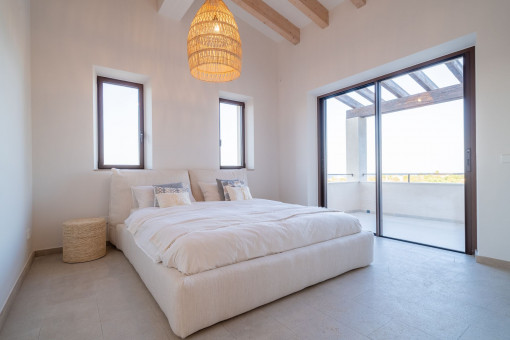 One of 4 bedrooms