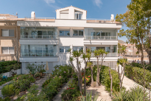Exterior view of the residential complex