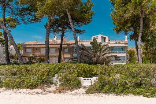 View from the beach