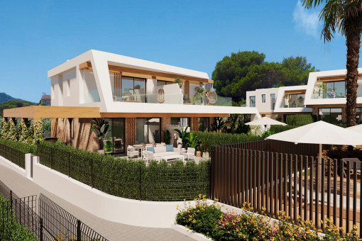 Newly-built semi-detached house in Cala Ratjada