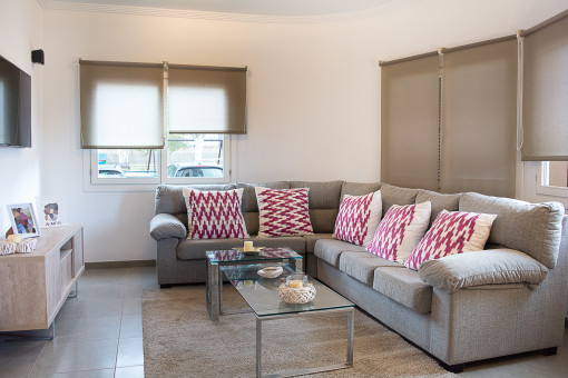 Living and dining area of the ground floor