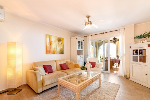 Cozy living area
