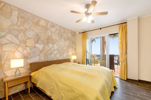 One of 2 bedrooms