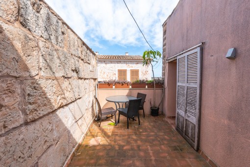 Small terrace