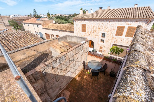 View of the terrace