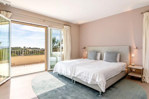 One of 4 bedrooms