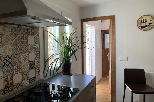 Kitchen with dining area