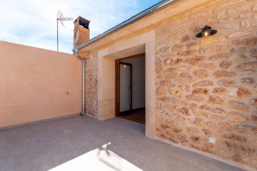 View of the balcony