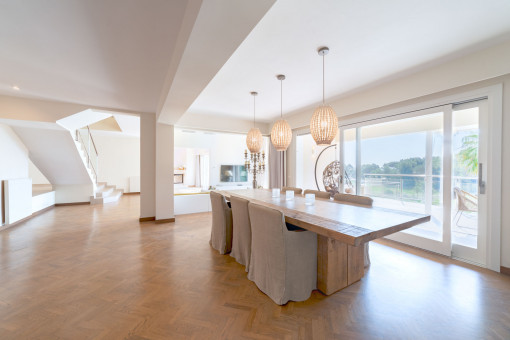 Elegant dining area