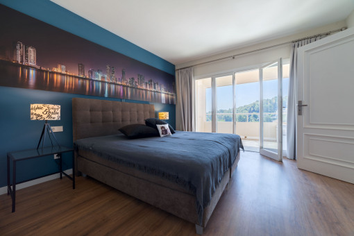 One of 5 bedrooms