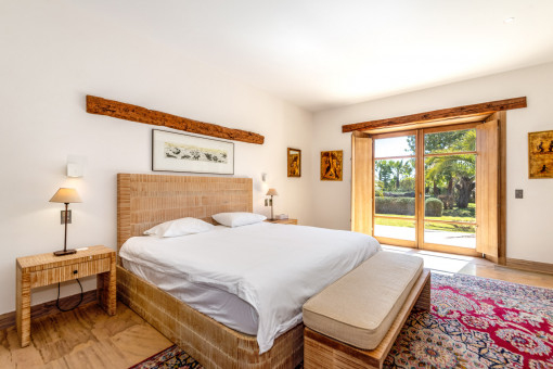 One of 4 bedrooms