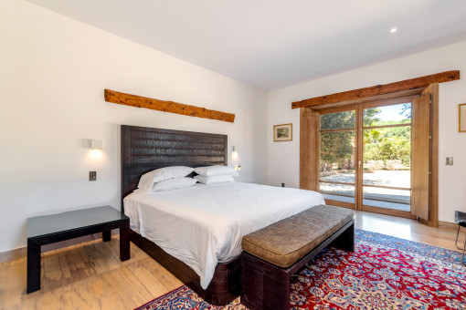 One of 4 bedrooms