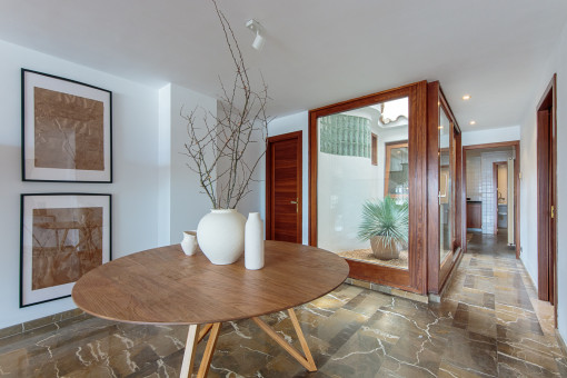 Elegant dining area