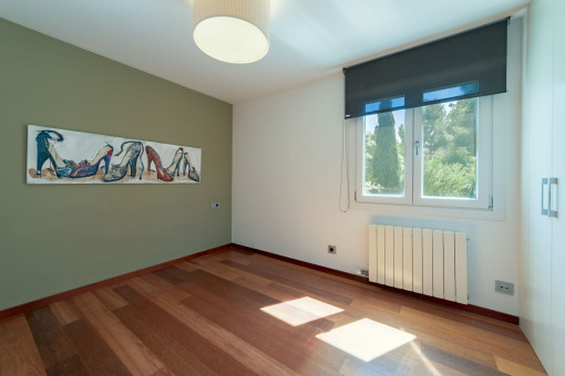 Bedroom with natural light