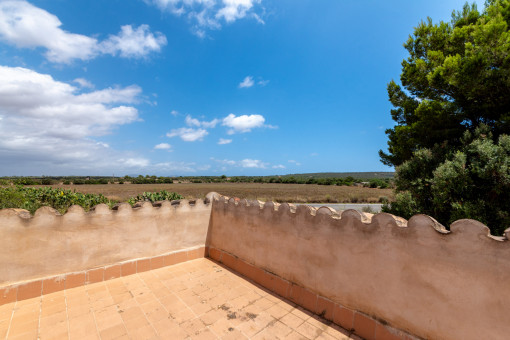 Impressive landscape views from the roof terrace