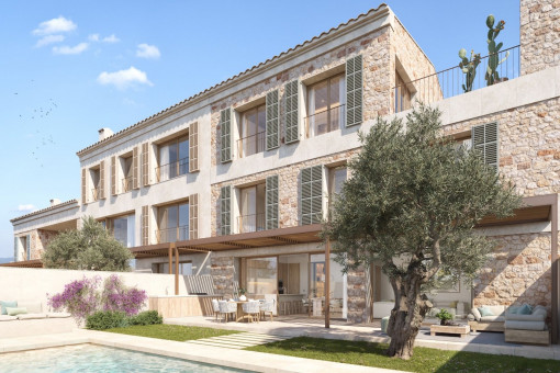 Unique new townhouse in Santanyí - symbiosis of Mallorcan design and modern technology