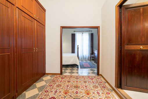 Spacious built-in cupboards