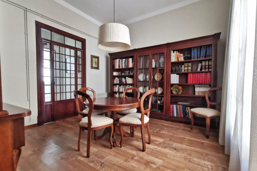 Spacious dining area
