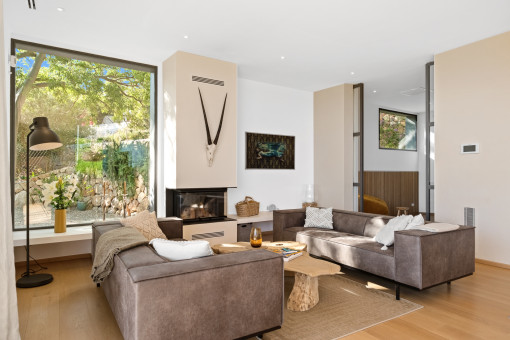 Cozy living area