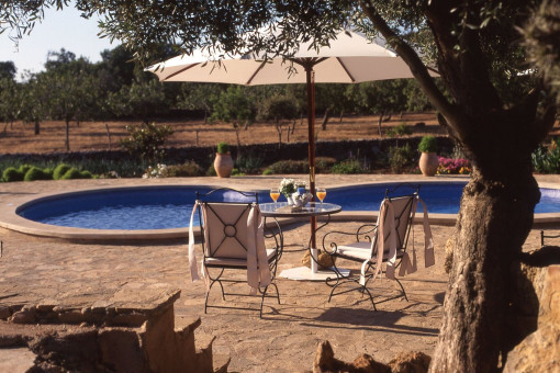 Views to the pool area