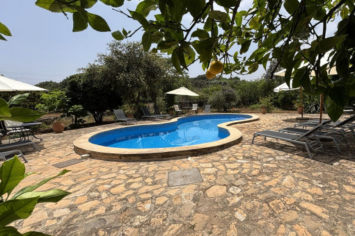 Views to the pool area