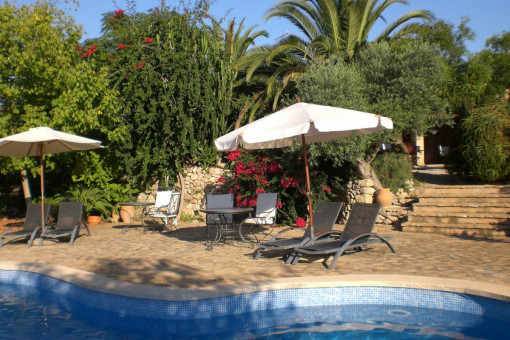 Pool area
