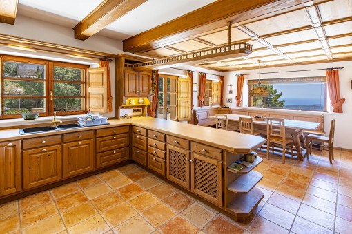 Rustic kitchen 