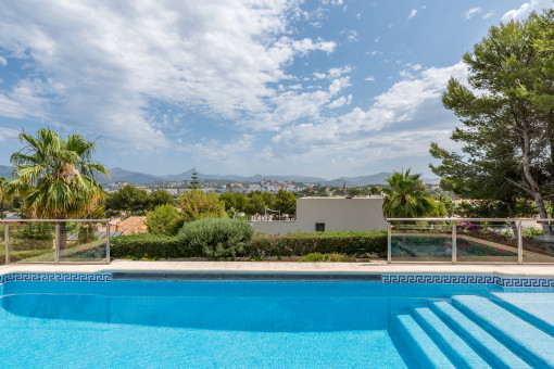 Pool with a view