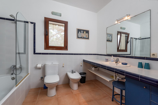 One of 4 bathrooms 