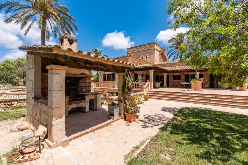 Barbecue area