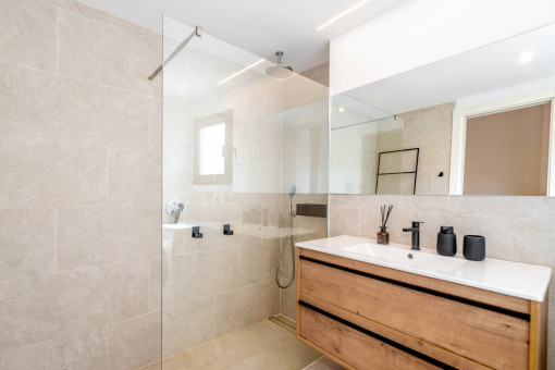 Beautiful shower bathroom