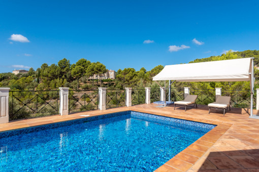 Wonderful pool area