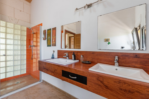 Bathroom with shower