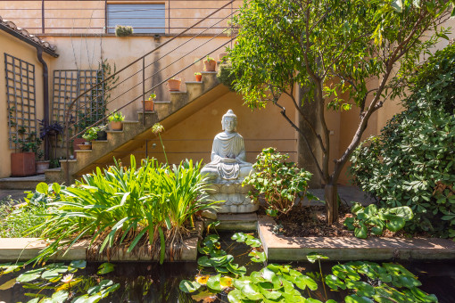 Idyllic patio