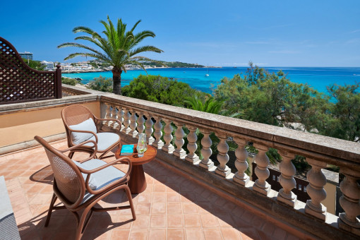 Sea view balcony